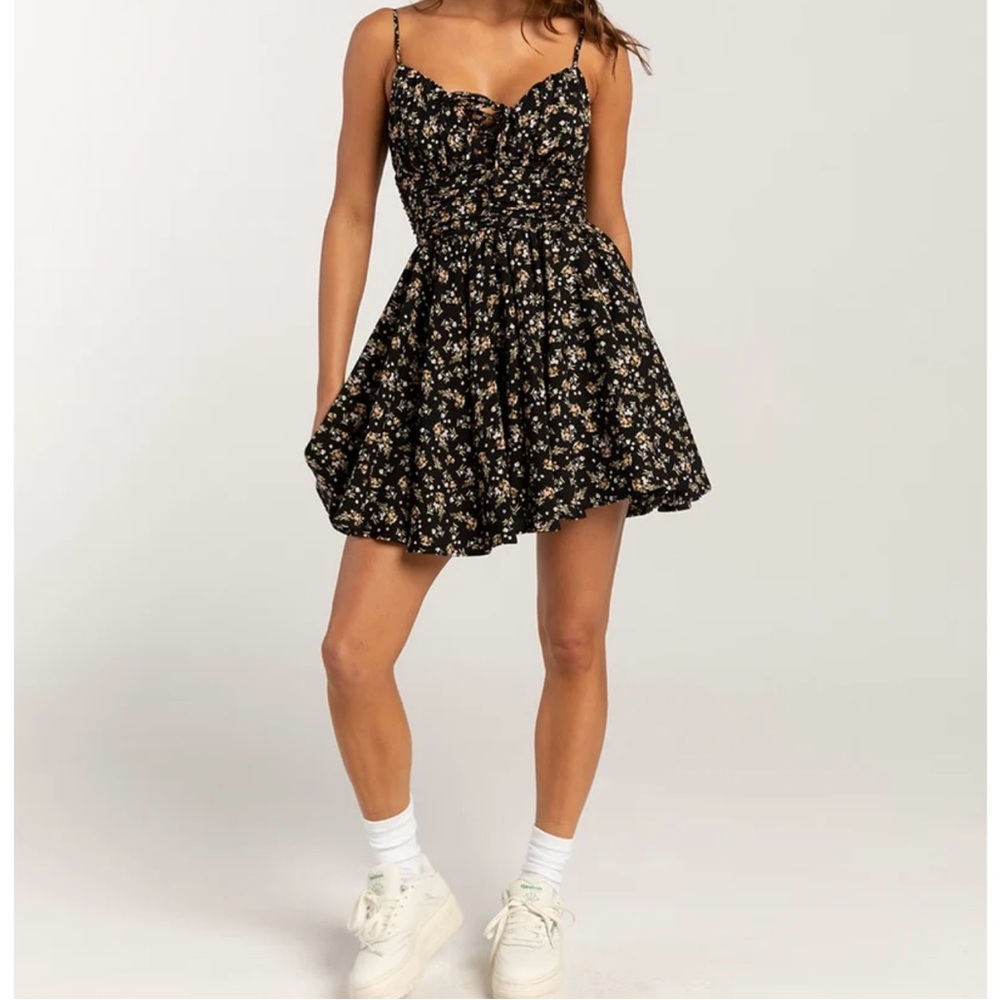 RSQ Women’s Cinch Waist Slip Dress, Size S, NWT